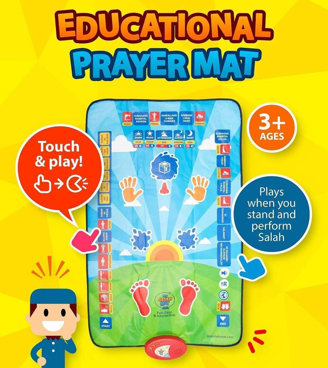 Educational Interactive Prayer Mat