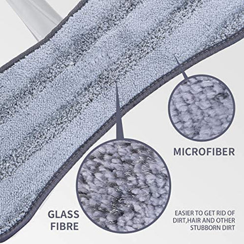 Hand Free 360 Degree Self-Wringing X-Type Microfiber Mop